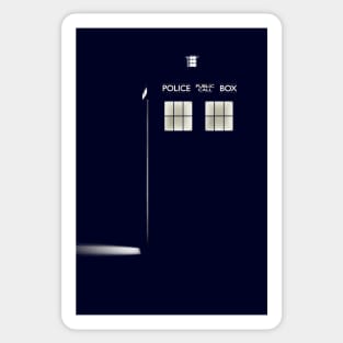 Subtle TARDIS Sticker